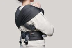 BeSafe Draagzak Newborn Haven -Kinderwagen- En Accessoirewinkel besafe newborn haven anthracite forest achteraanzicht