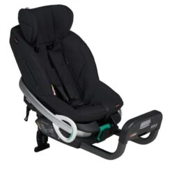 BeSafe Stretch -Kinderwagen- En Accessoirewinkel besafe strech fresh black cab vooraanzicht hoofdsteun