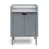 Sebra Commode Met Deuren Classic Grey -Kinderwagen- En Accessoirewinkel commode deur grijs