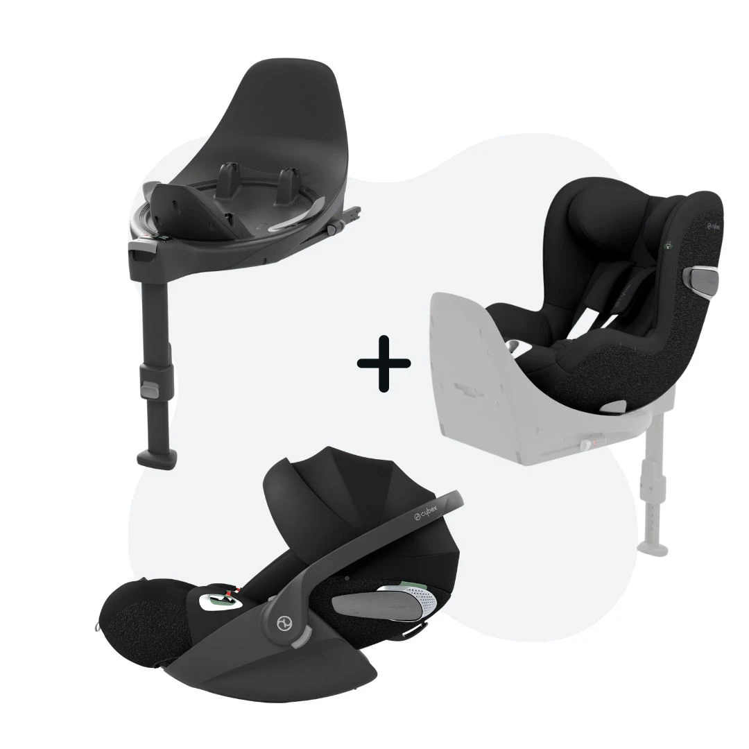 Cybex Cloud T + Sirona T + Base T Sepia Black (Comfort) Package Deal 3 Cybex Cloud T + Sirona T + Base T Sepia Black (Comfort) Package Deal